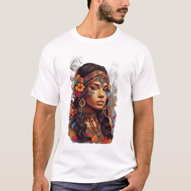 T-shirt Collection Huarache Hippie Haven (Devant)