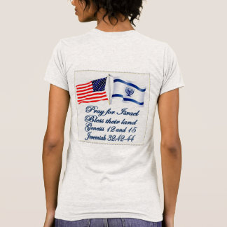 T-shirt Collection israélienne de drapeau américain