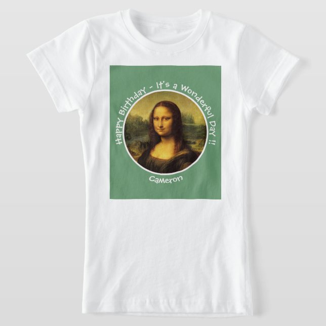 T-Shirt Collection Leonardo da Vinci Mona Lisa (Poser)