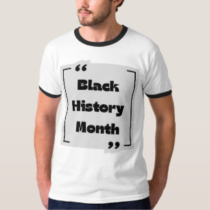T-shirt Collection Mois de l'histoire noire