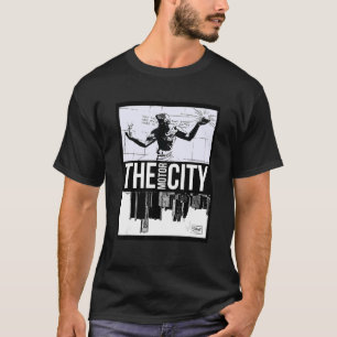 T-shirt Collection Moteur Ville Detroit Motor City Mich