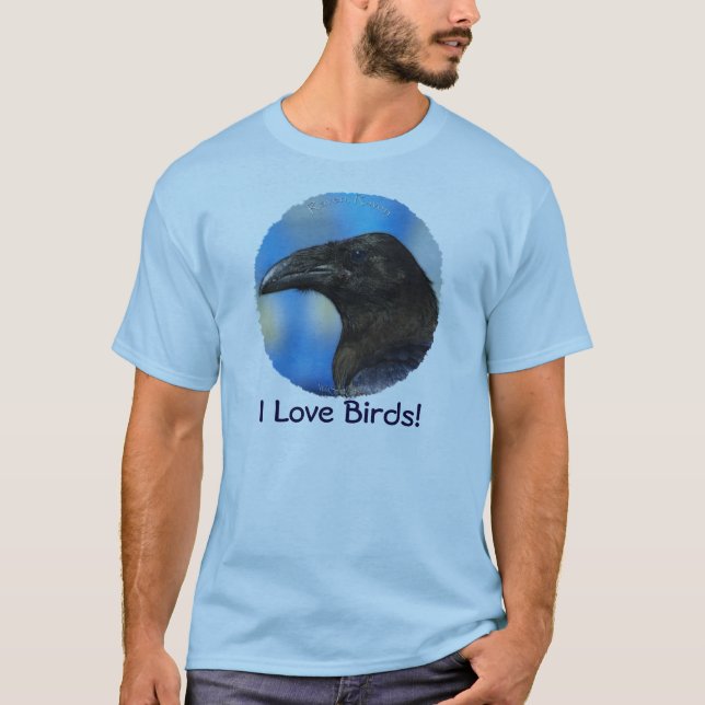 T-shirt Collection NOIR RAVEN (Devant)