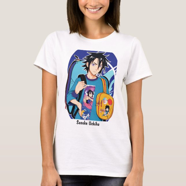 T - Shirt Collection - Sasuke Uchiha Style (Vorderseite)