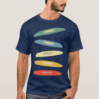 T-shirt Collection vintage de lecteur de disques de musiqu