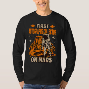 T-shirt Collectionneur d'autographes Astronaute