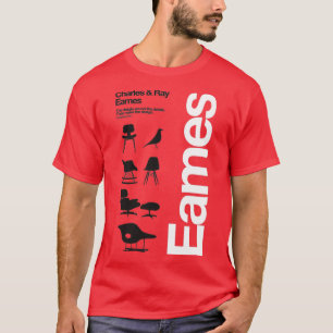 T-shirt Collections des chaises Eames