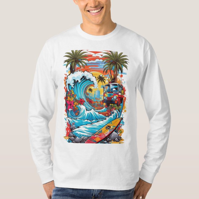 T-shirt CollectionTee à manches longues Classic Fit - Vogu (Devant)