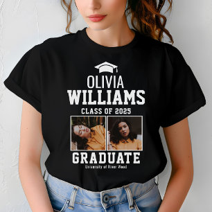 T-shirt College Class of 2025 Graduate Name
