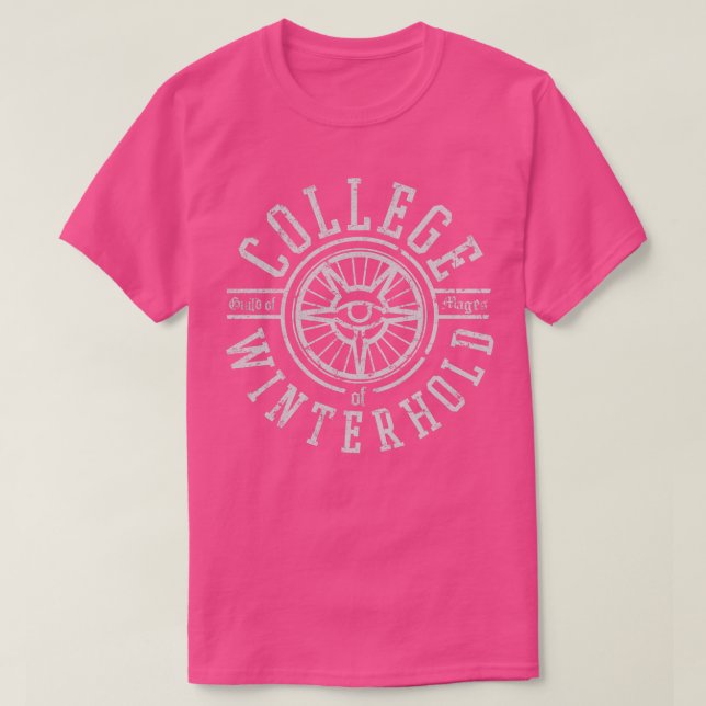 T-shirt College of Winterhold 1 (Design devant)