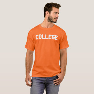 T-shirt Collège Orange
