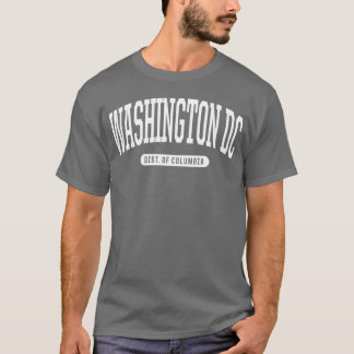 T-shirt College Style Washington Dc District Of Columbia g