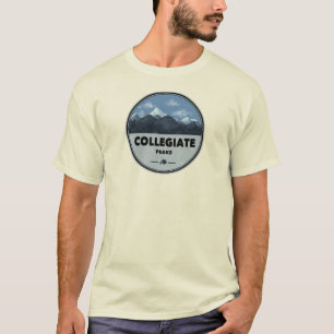 T-shirt Collegiate Peaks Colorado Camping