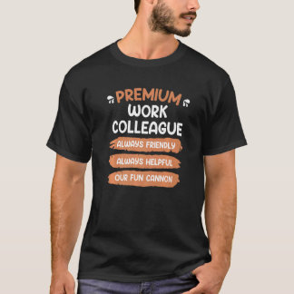 T-shirt collègue de travail meilleur collègue 2
