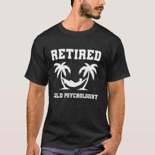 T-shirt Collègue psychologue pour enfants à la retraite Re