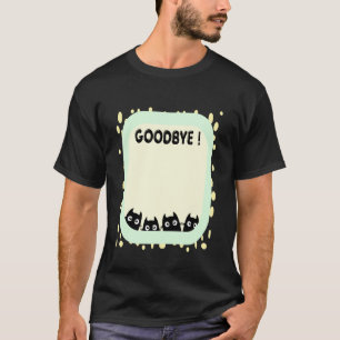 T-shirt Collègue quittant le travail Chats qui démissionne