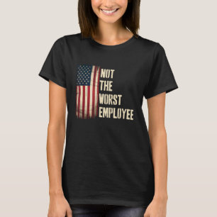 T-shirt Collègue sarcastique pas le pire employé