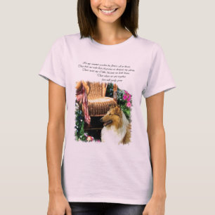 T-shirt Collie Art Cadeaux Rough Sable