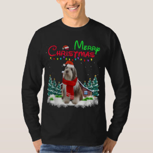 T-shirt Collie Chien Léger Puissant Arbre de Noël Xma