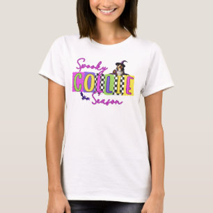 T-shirt Collie Halloween