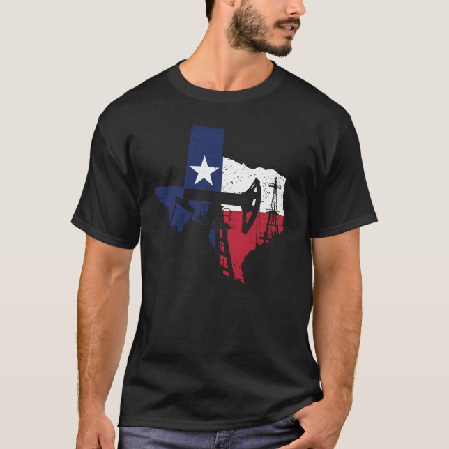 T-shirt Collier de houille du Texas - don de travailleurs  (Devant)