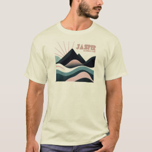 T-shirt Collines colorées du parc national Jasper