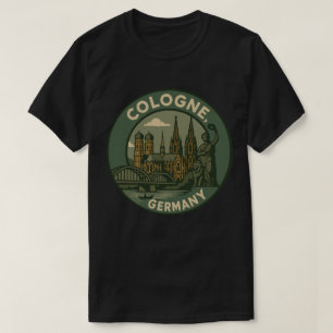T-shirt Cologne Allemagne Art de Ville