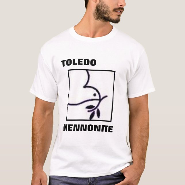 T-SHIRT COLOMBE DE PAIX DE MENNONITE (Devant)