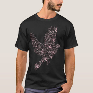 T-shirt Colombe de rose