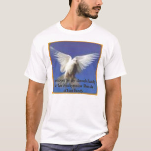 T-shirt colombe en vol, je suis aimé par ma famille