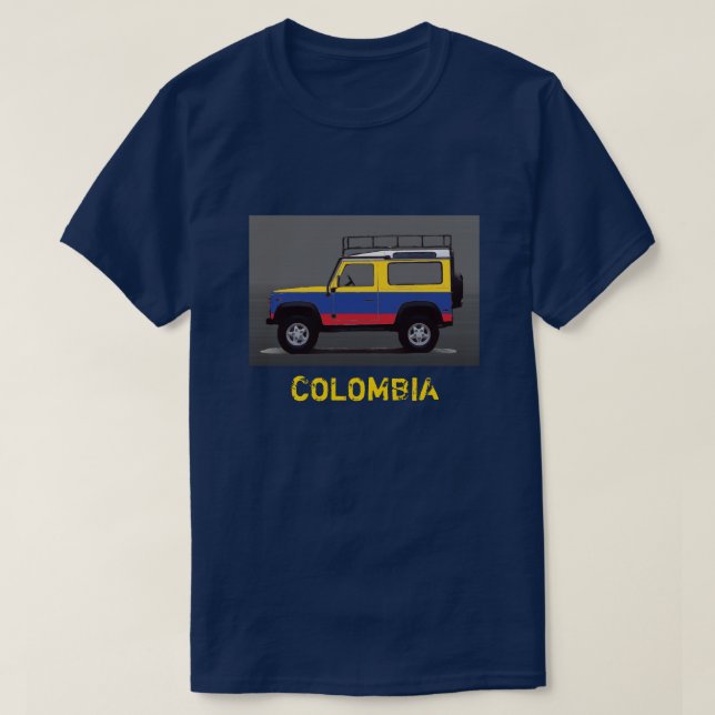T-shirt COLOMBIE (Design devant)