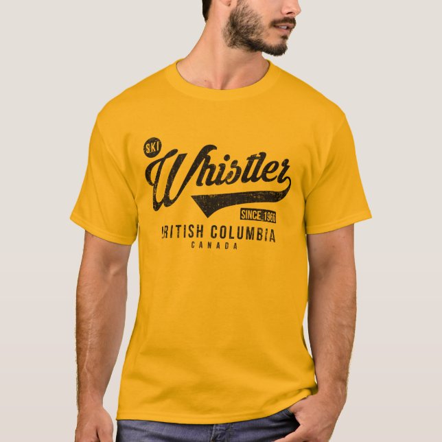 T-shirt Colombie-Britannique de Whistler (Devant)