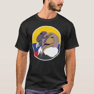 T-shirt Colombie condor andin animal national colombien