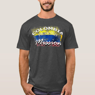 T-shirt Colombie Medellin Mormon LDS Mission missionnaire