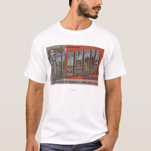 T-shirt Colombie, Tennessee - grandes scènes de lettre