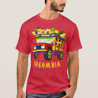 T-shirt Colombie Tierra Querida Chiva Colombiana