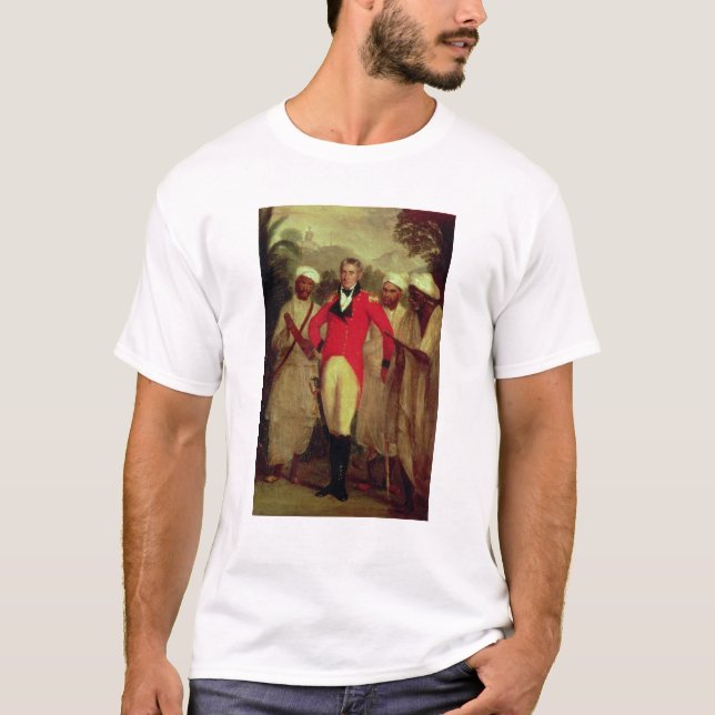 T-shirt Colonel Colin le Mackenzie et ses sages indiens (Devant)