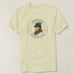 T-shirt Colonial du Massachusetts d'Ipswich