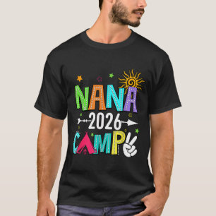 T-shirt Colonie de Nana 2026 Vacances familiales Équipe de