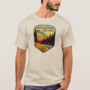 T-shirt Colonnes du sentier ferroviaire Bruce Freeman