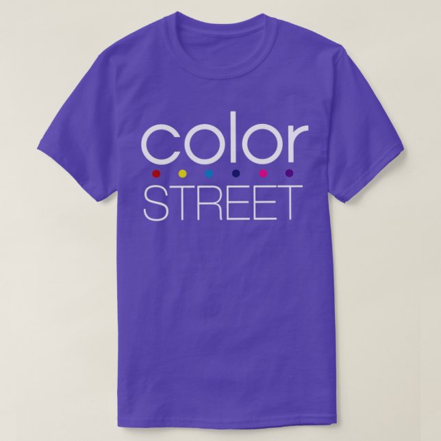 T-shirt Color Street (Design devant)
