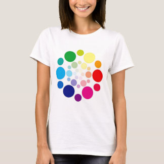 T-shirt Color Wheel T Shirt