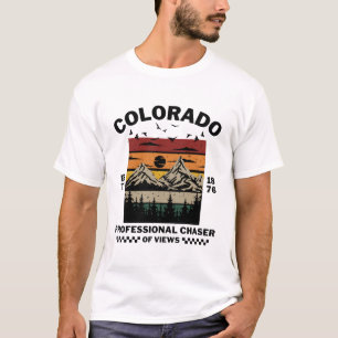 T-shirt Colorado : chasseur professionnel de vues