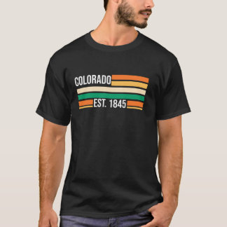 T-shirt Colorado est 1845 USA State America