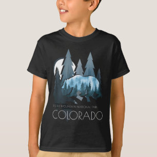 T-shirt Colorado - Parc national de Rocky Mountain - Color