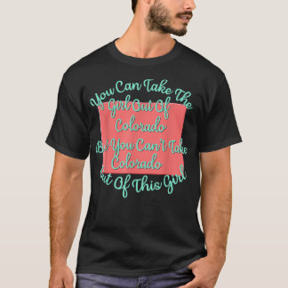 T-shirt Colorado pour sa fille femme maman soeur Girlfrie