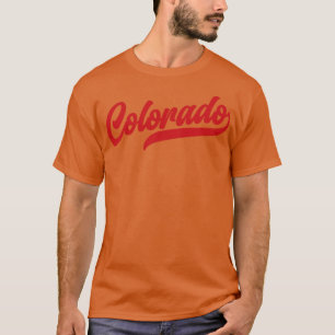 T-shirt Colorado Retro Colorado Avalanche