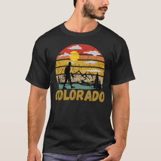 T-shirt Colorado - Rétro Montagnes Vintage