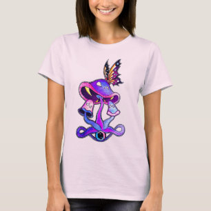 T-shirt Colorant affamé T de cravate de champignon