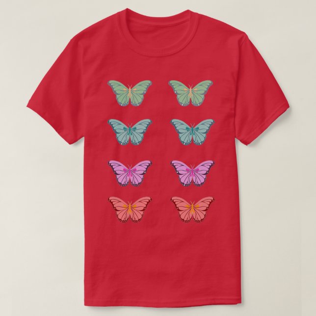 T-shirt Colorant papillon (Design devant)