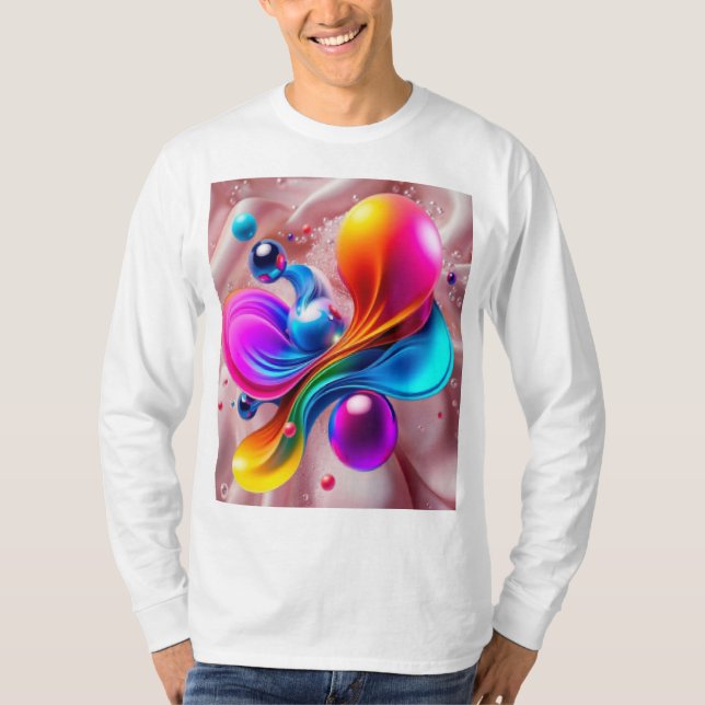 T-shirt Coloré  (Devant)